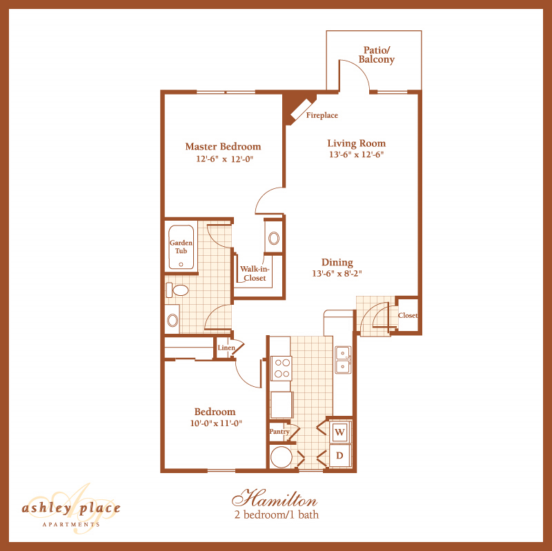Hamilton floor plan Hamilton floor plan