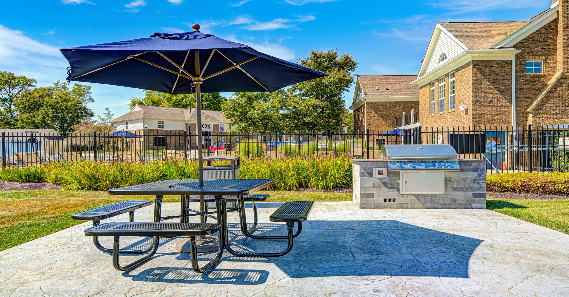 Ashley Place Grilling Area